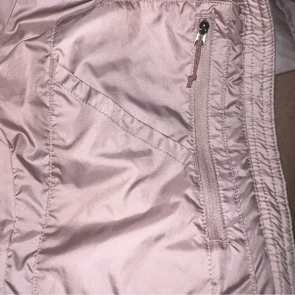 Eddie Bauer Women’s Microlight Down Jacket – Colorblock Pink & Red, Size Large - Picture 8 of 10